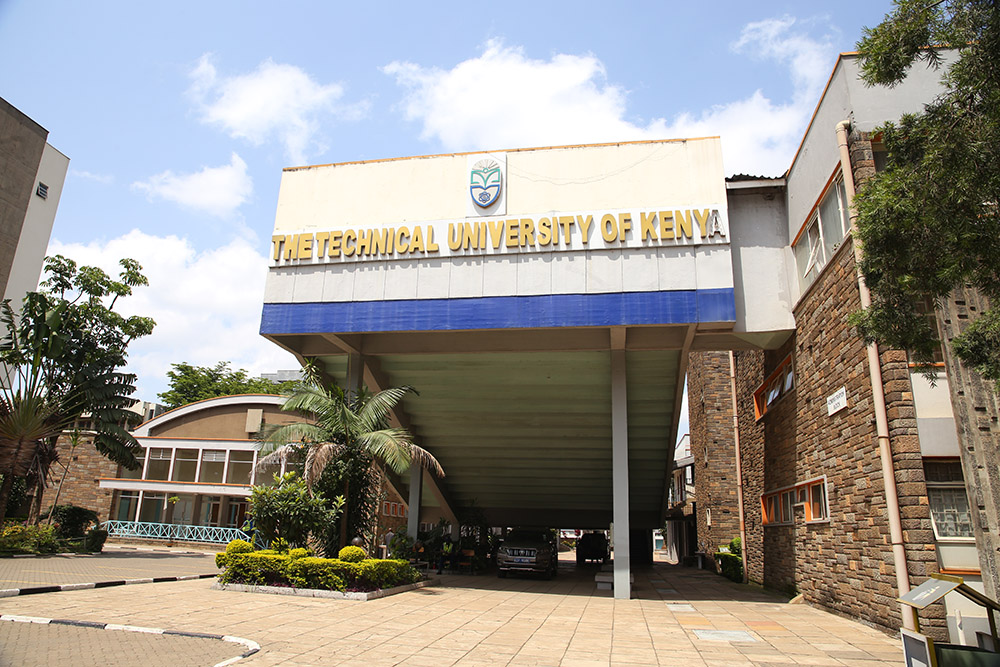 The Technical University of Kenya main entrance